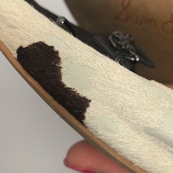 Sam Edelman Felicia Cow Print Ballet Flats - Picture 10 of 10